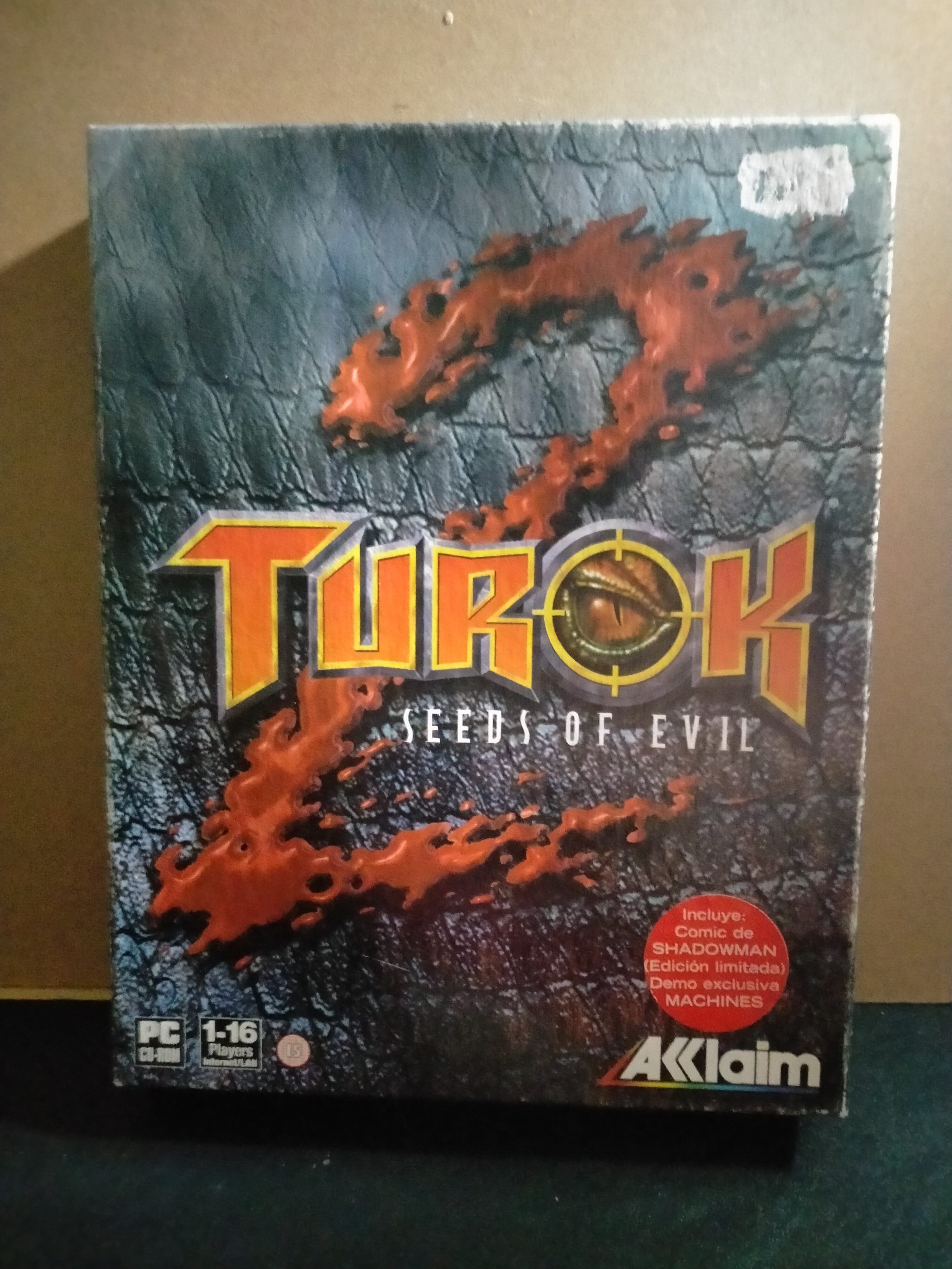 Edición física de Turok 2: Seeds of Evil
