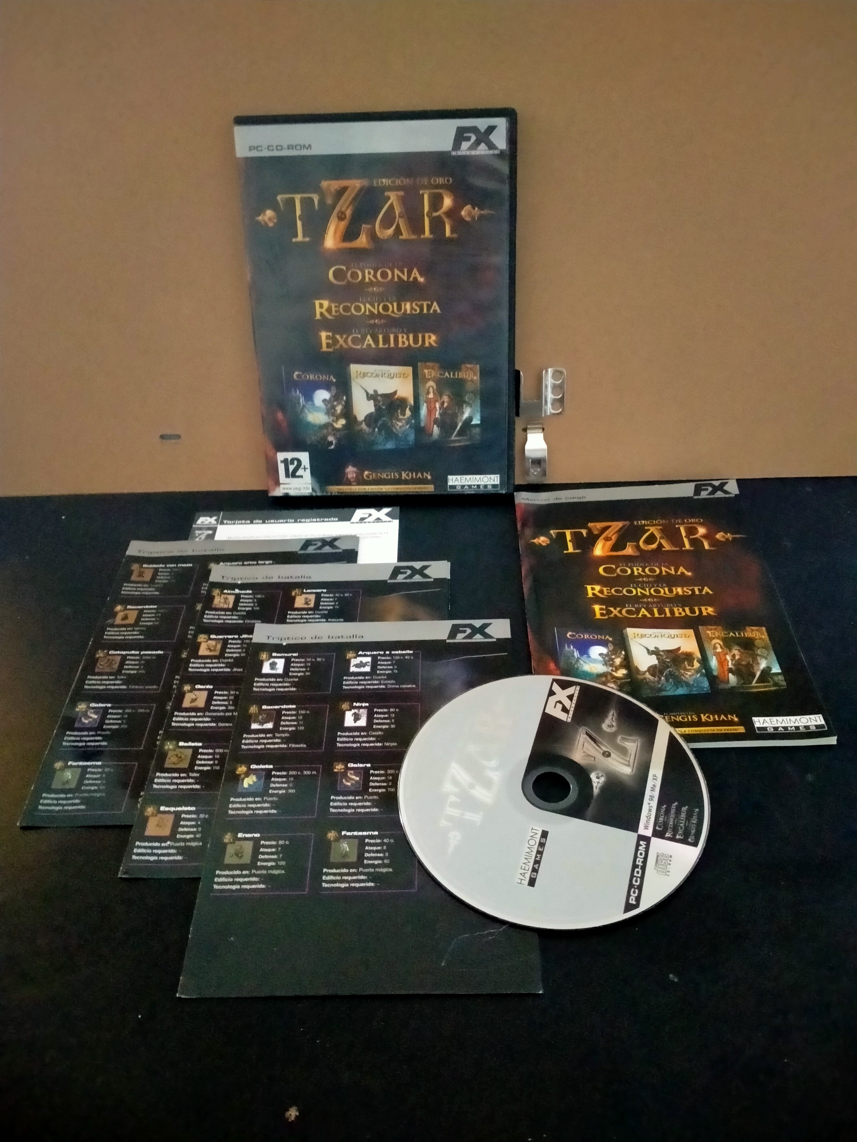 Edición física de Tzar: Edición de Oro