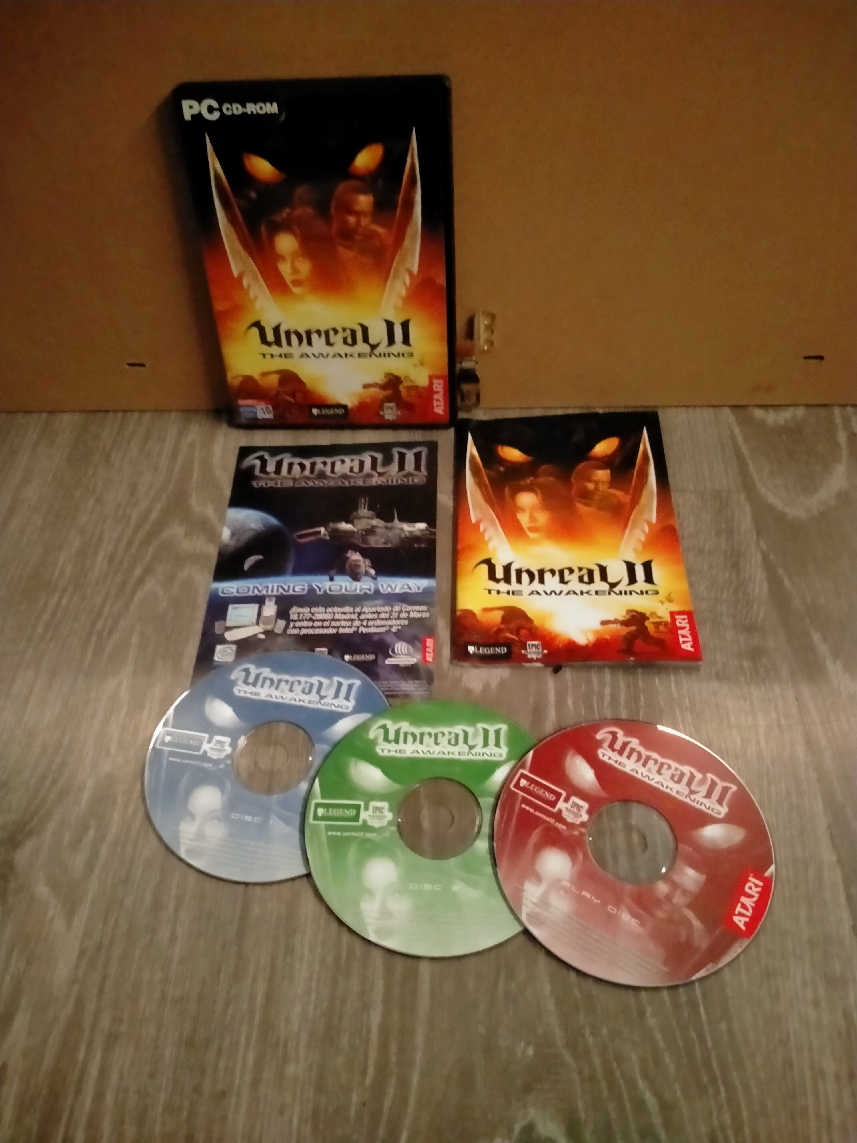 Edición física de Unreal II: The Awakening