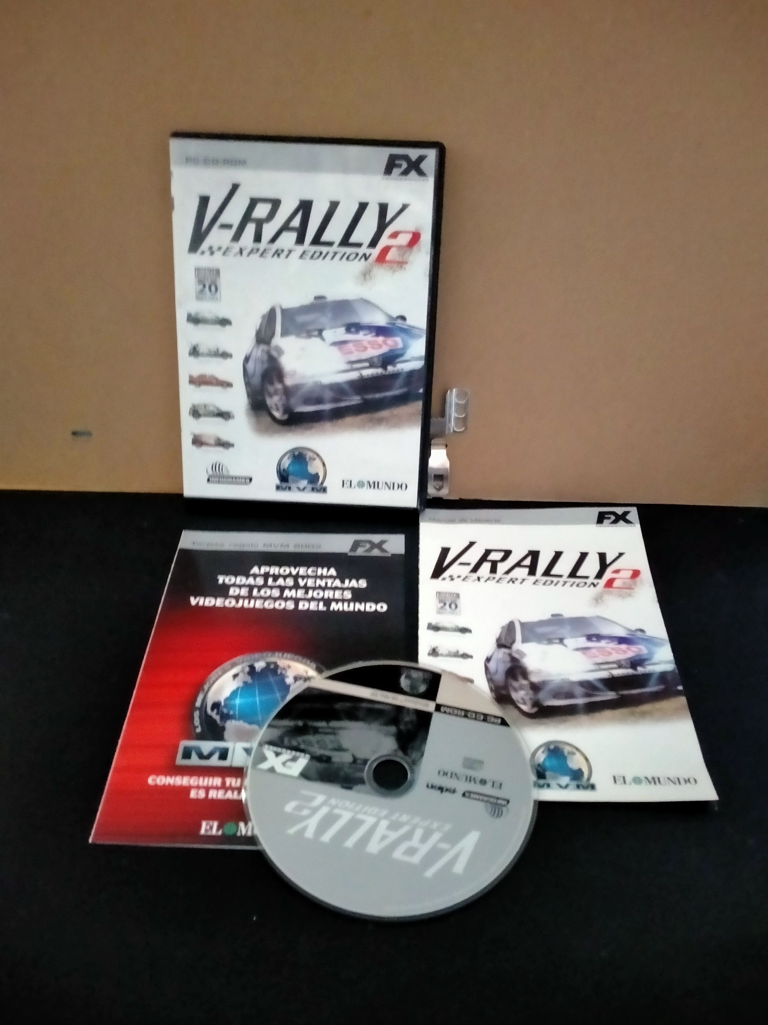 Edición física de V-Rally 2: Expert Edition