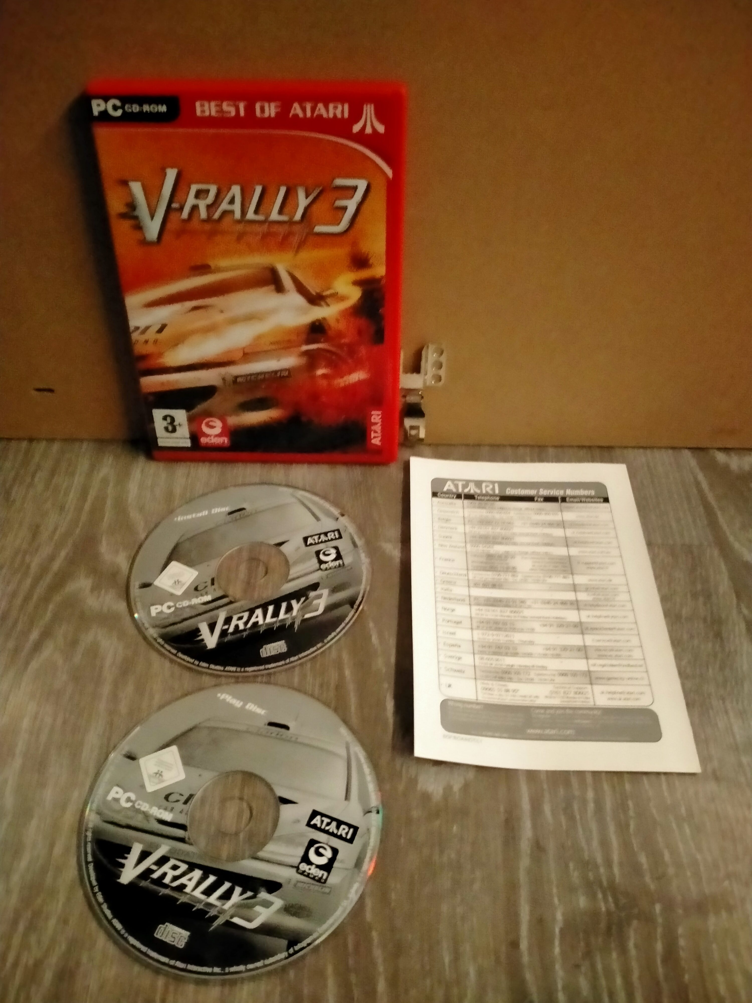 Edición física de V-Rally 3