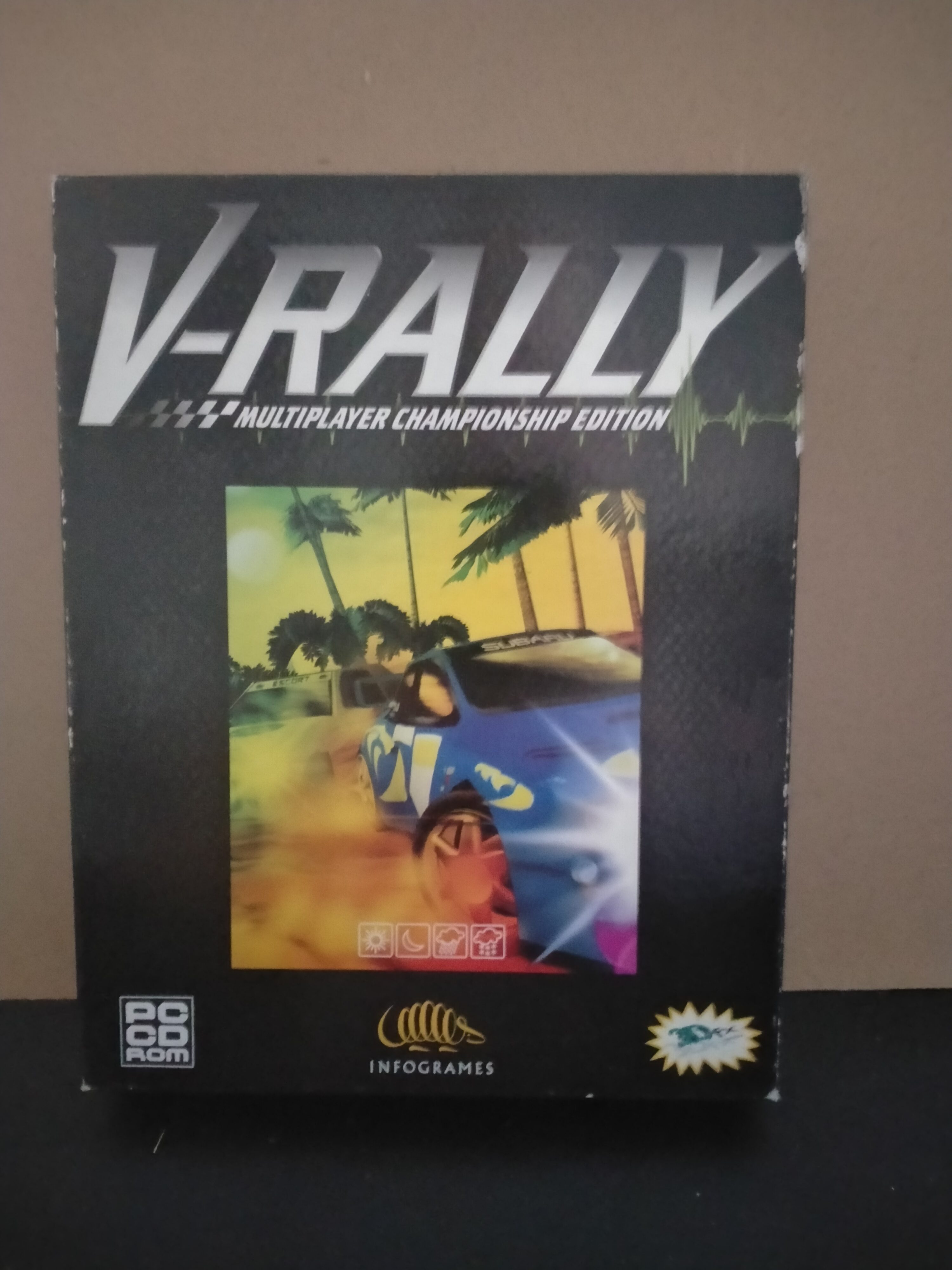 Edición física de V-Rally: Multiplayer Championship Edition