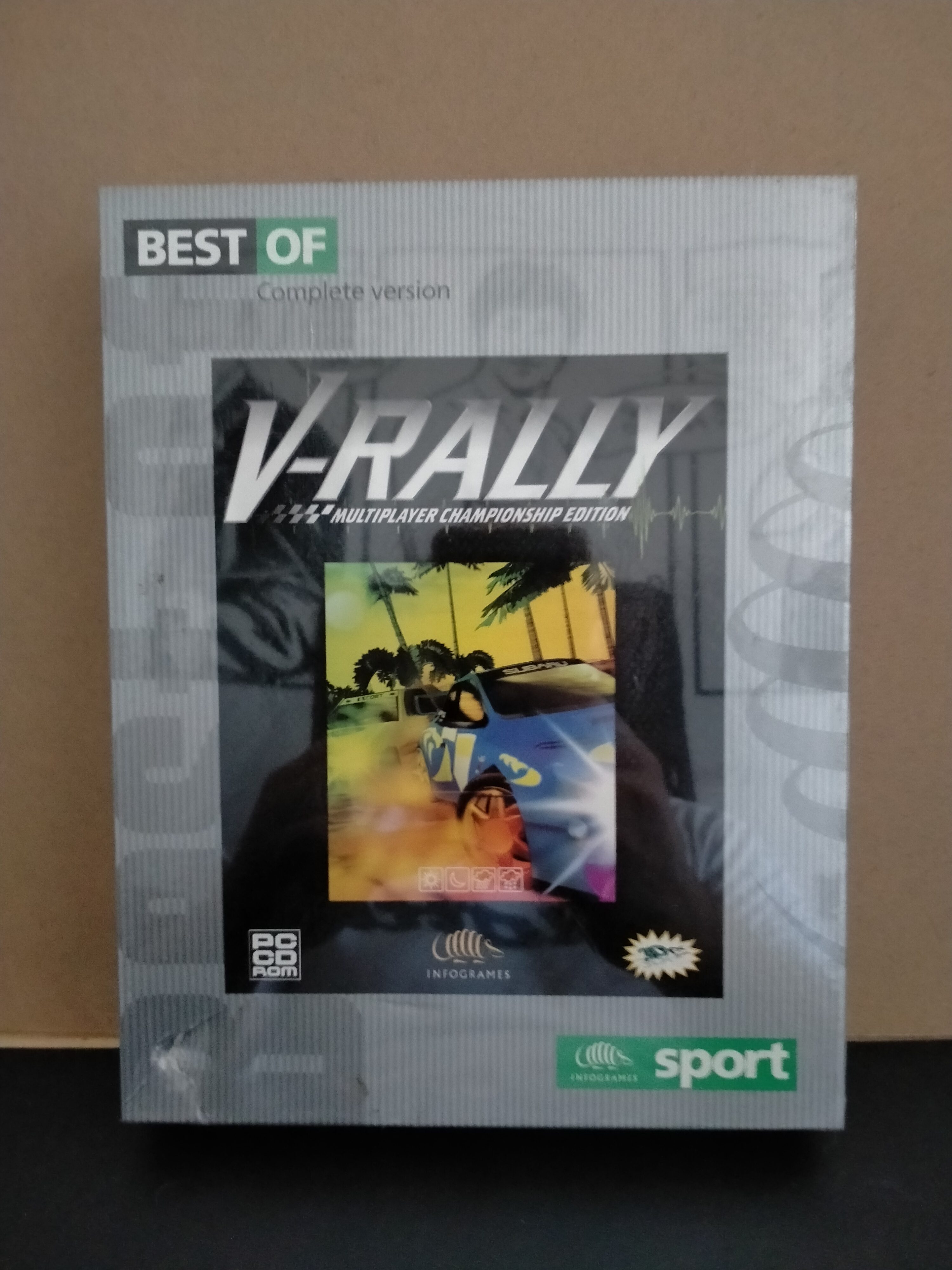 Edición física de V‑Rally: Multiplayer Championship Edition