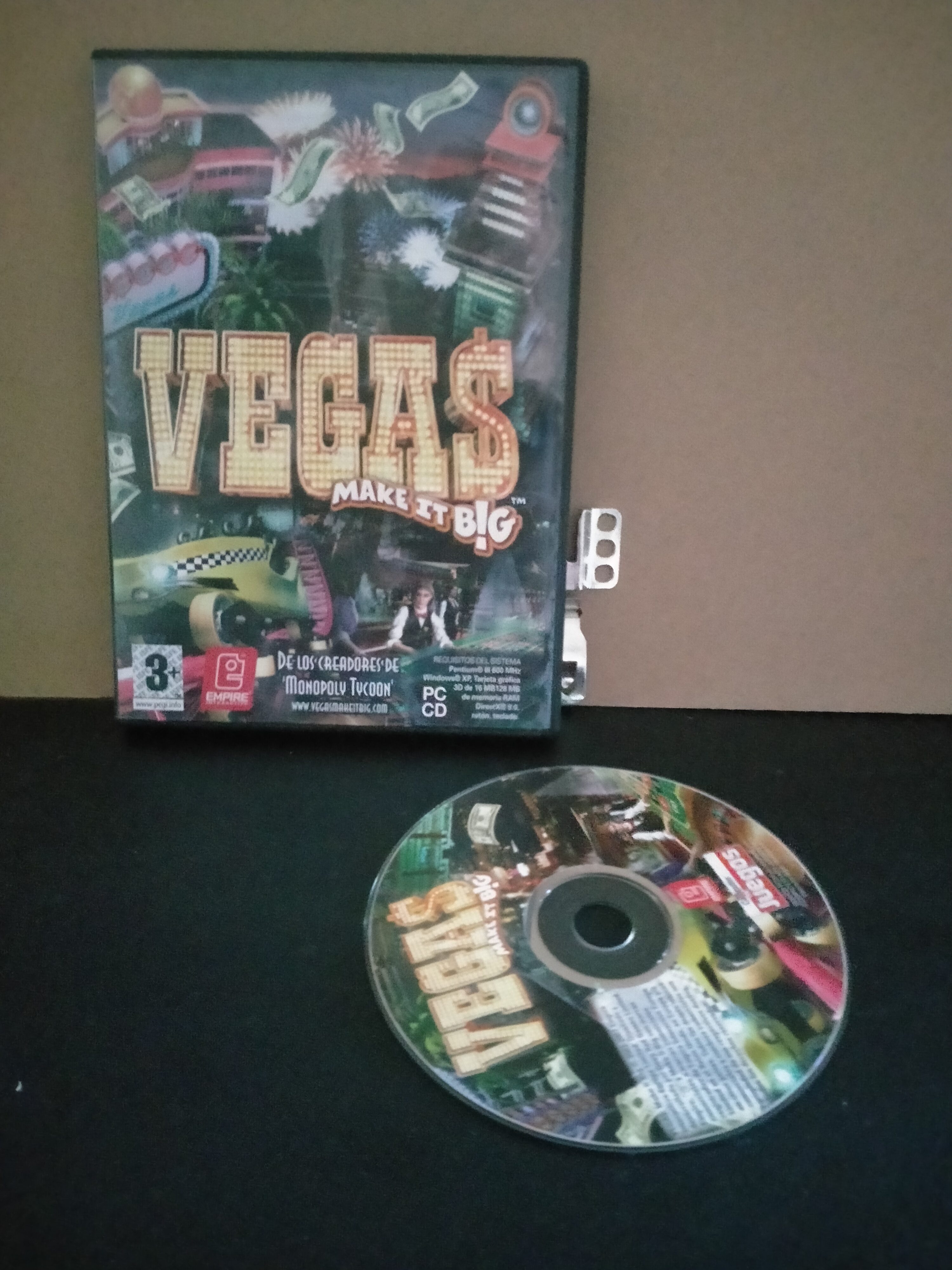Edición física de Vegas: Make It Big