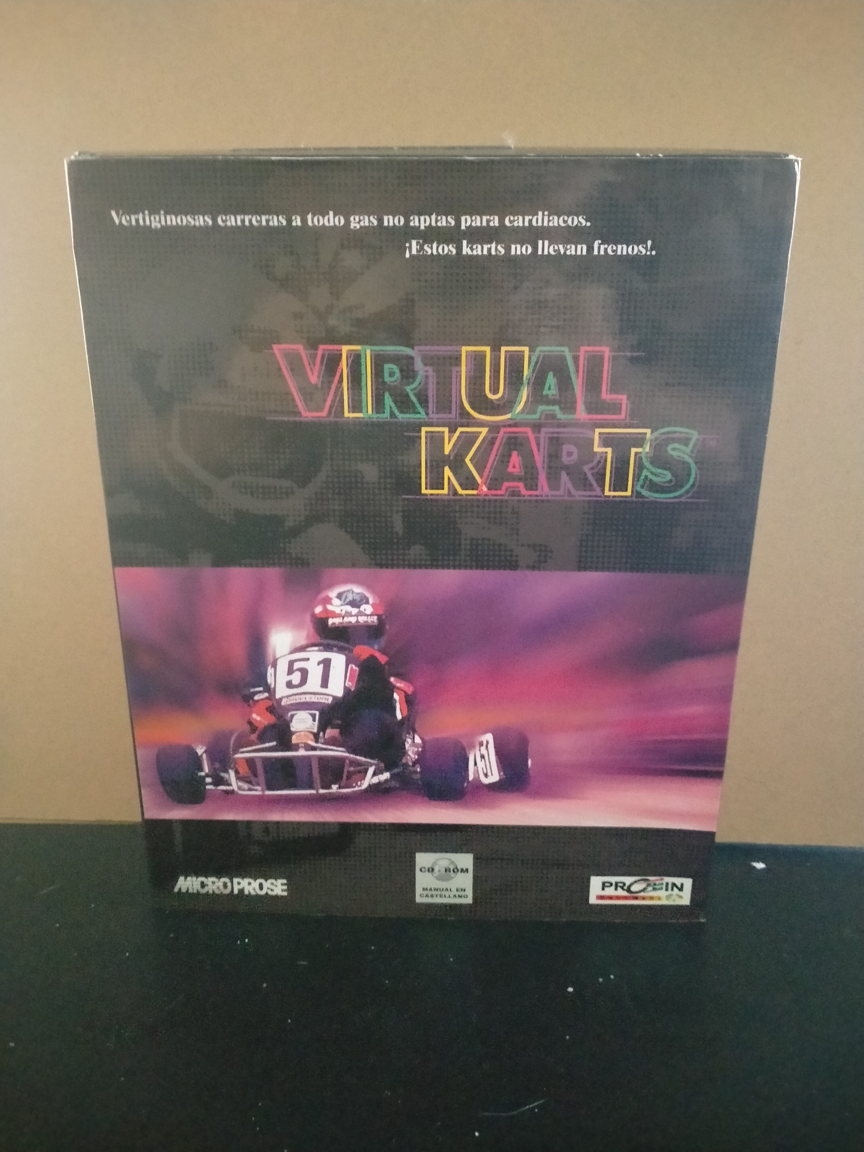 Edición física de Virtual Karts