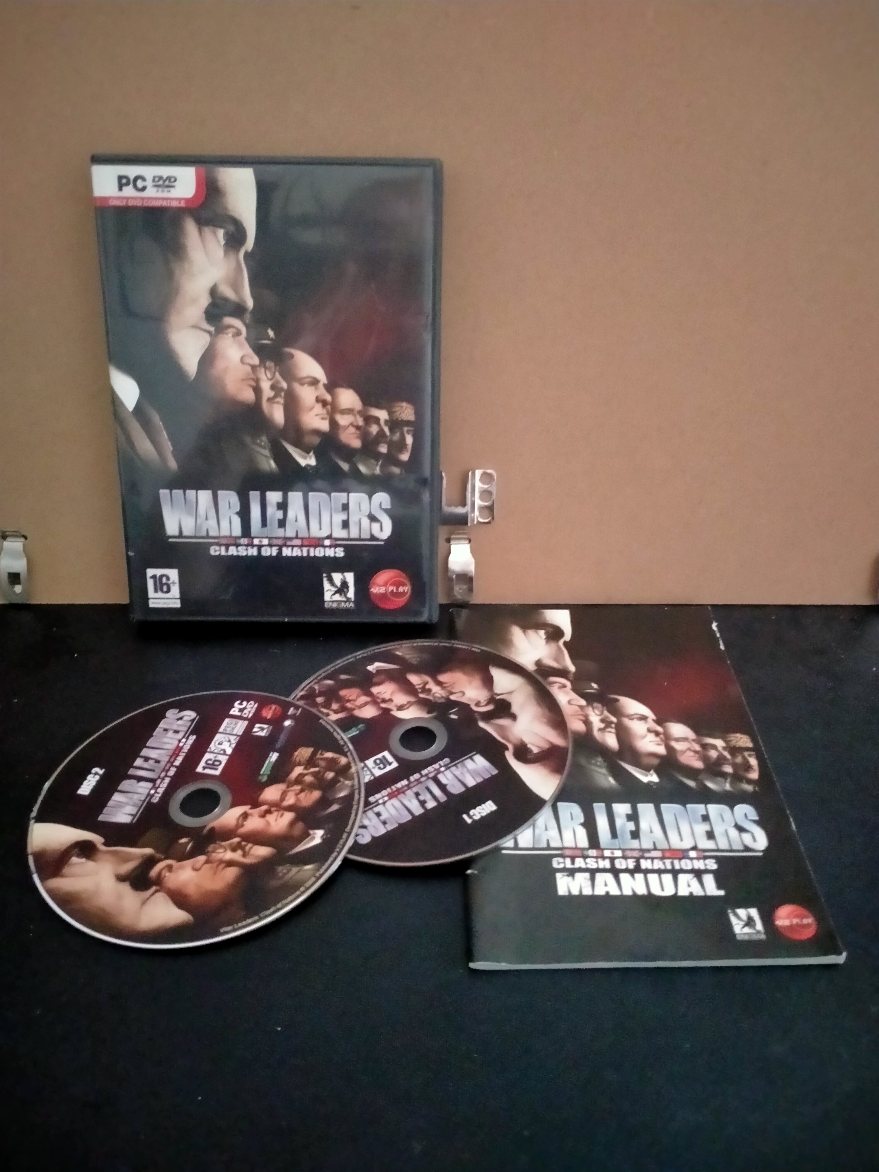 Edición física de War Leaders: Clash of Nations