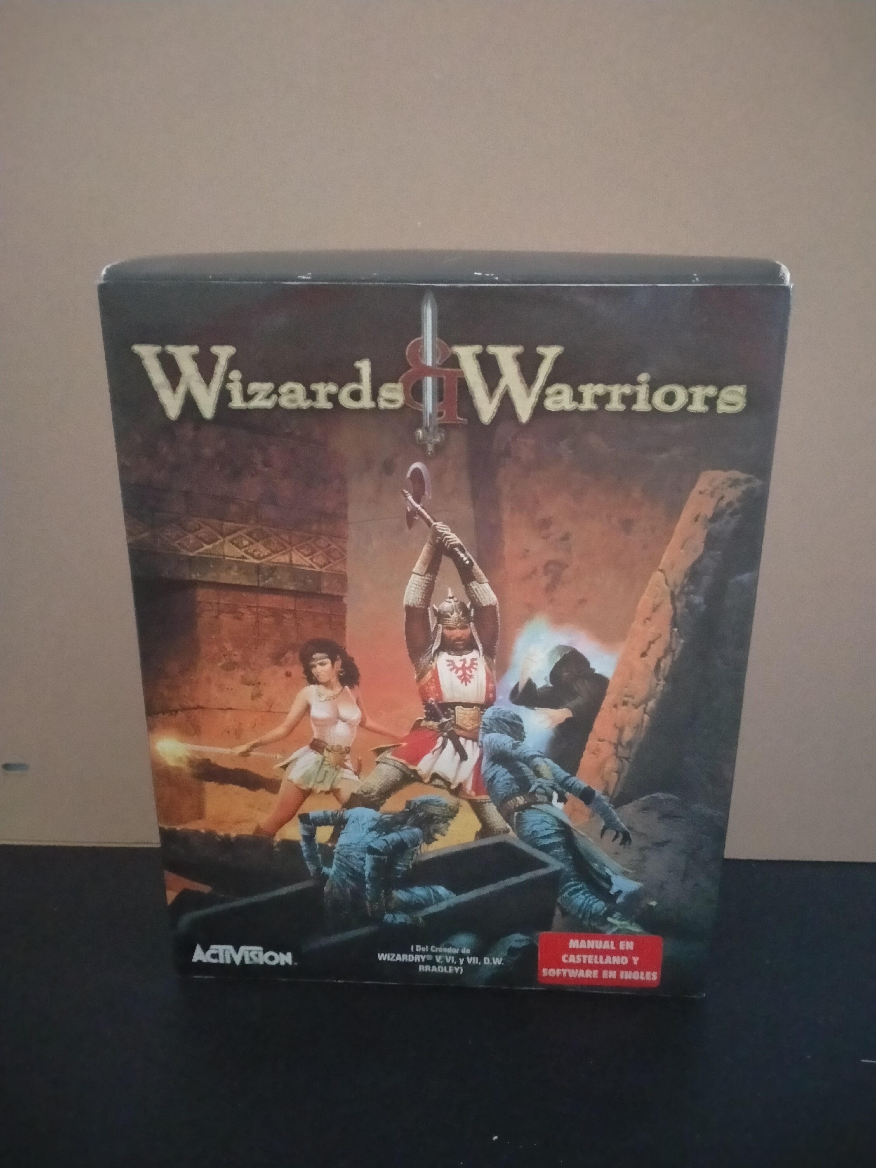 Edición física de Wizards & Warriors