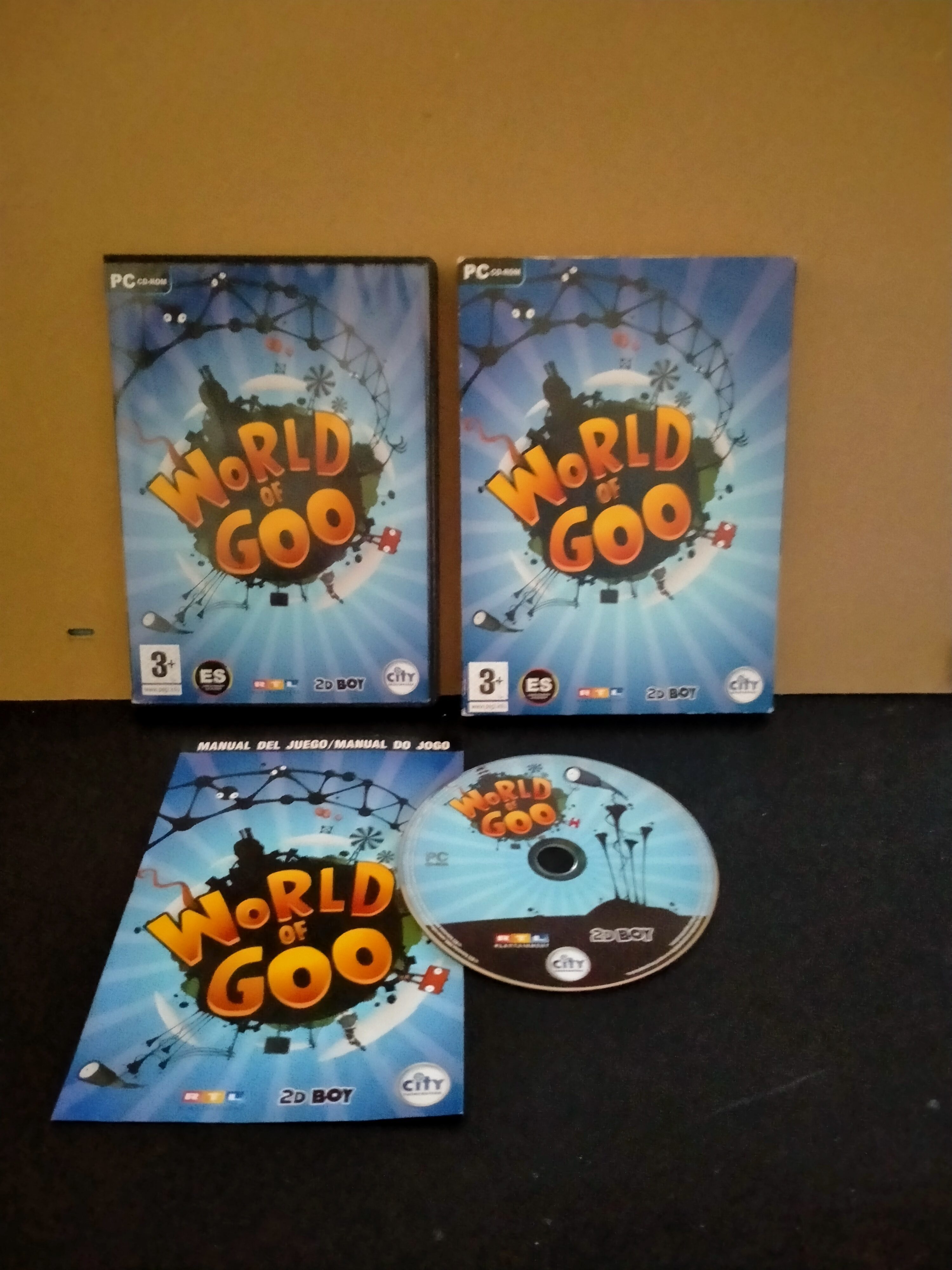 Edición física de World of Goo