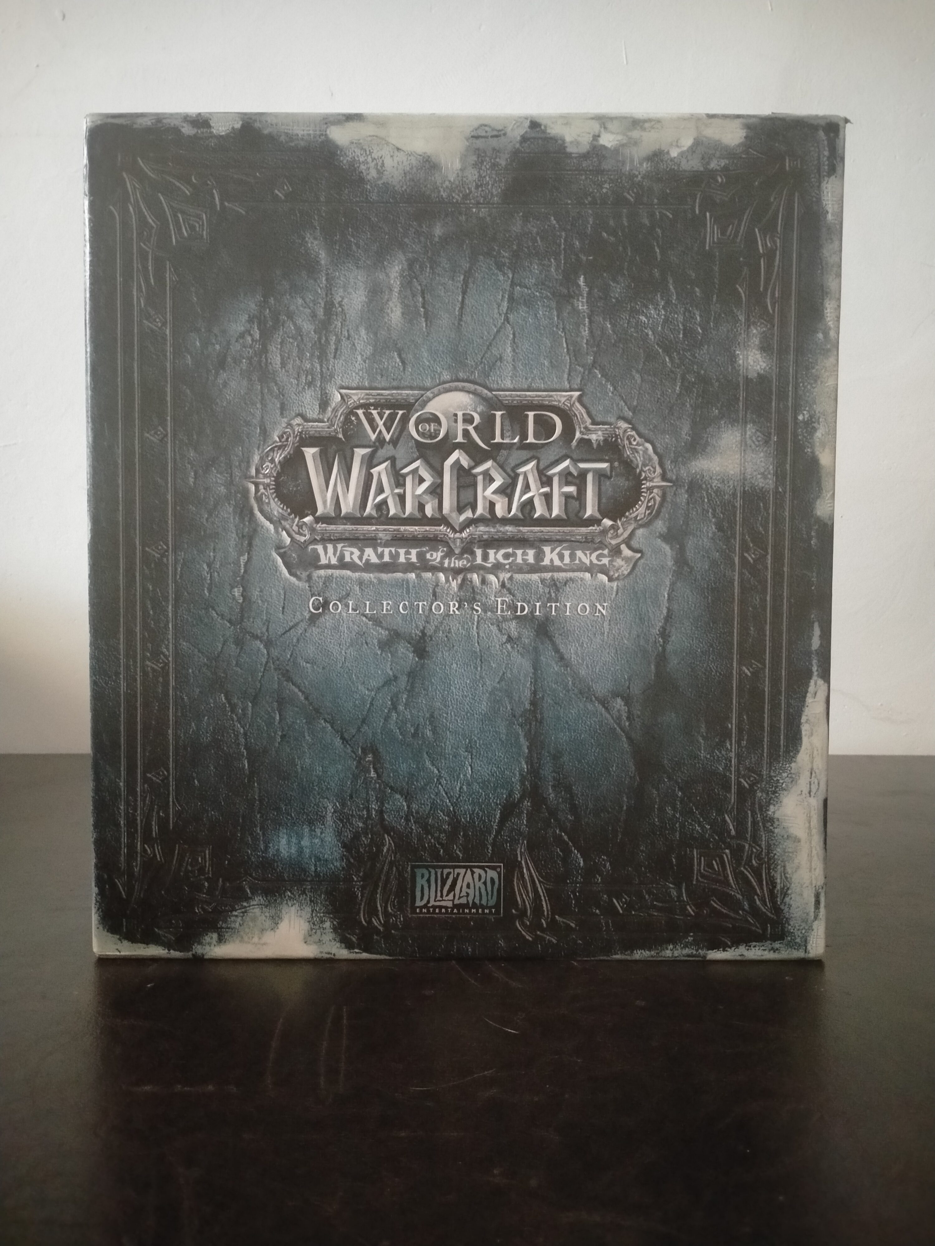 Portada de World of Warcraft: Wrath of the Lich King - Collector's Edition, formato Big Box, para Windows XP, Windows Vista, MacOs