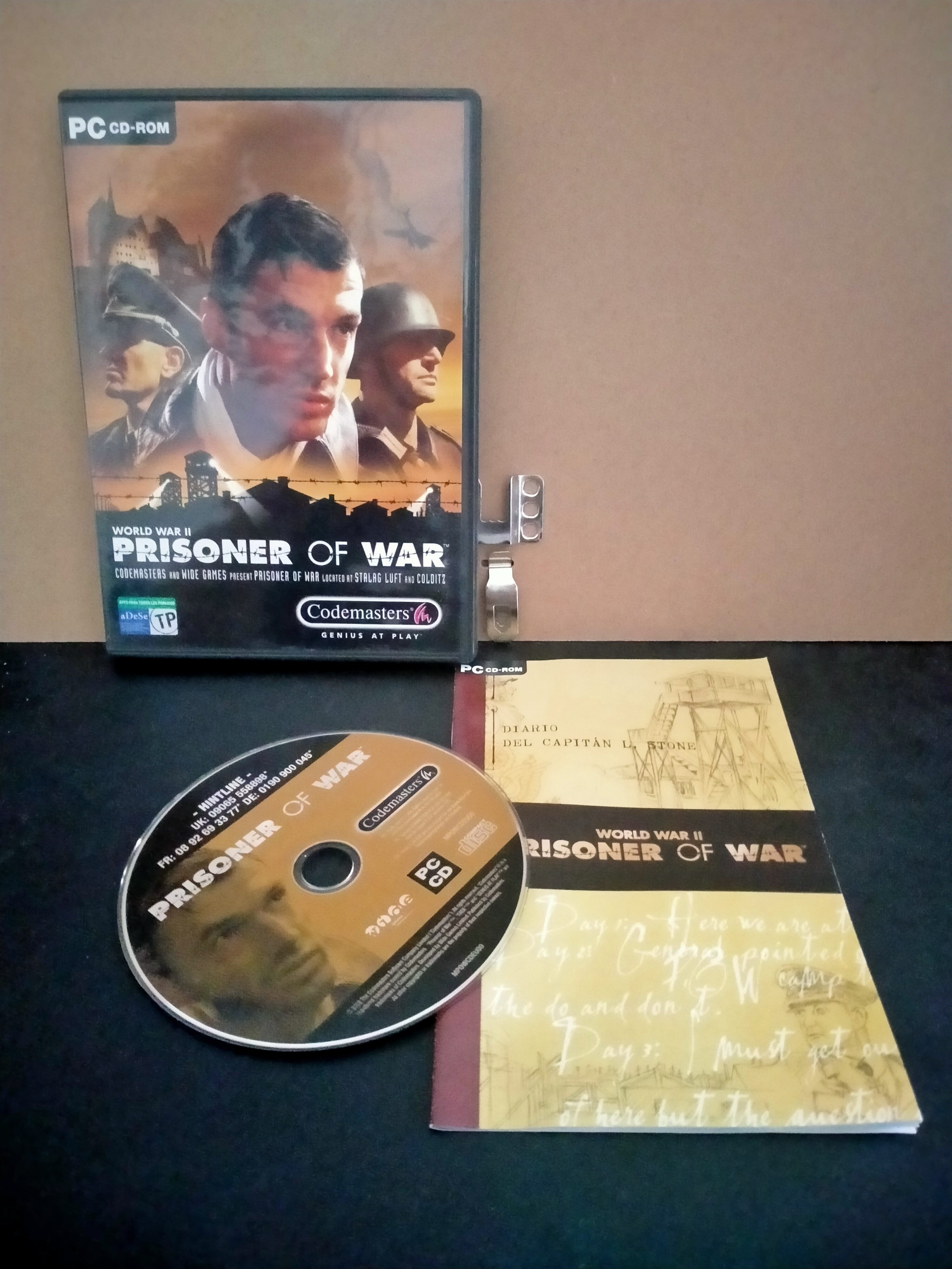 Edición física de World War II: Prisoner of War