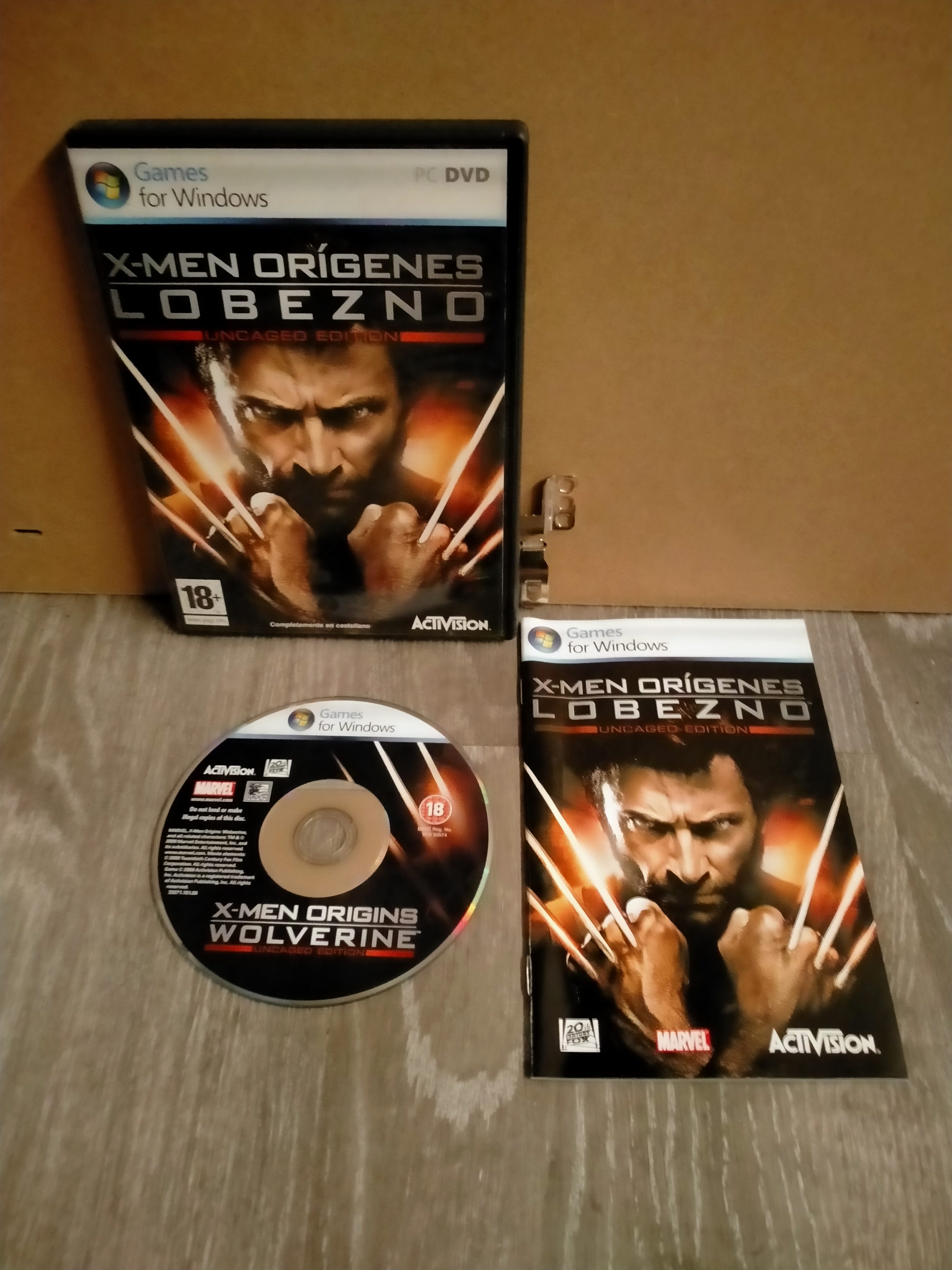 Edición física de X-Men Orígenes: Lobezno - Uncaged Edition