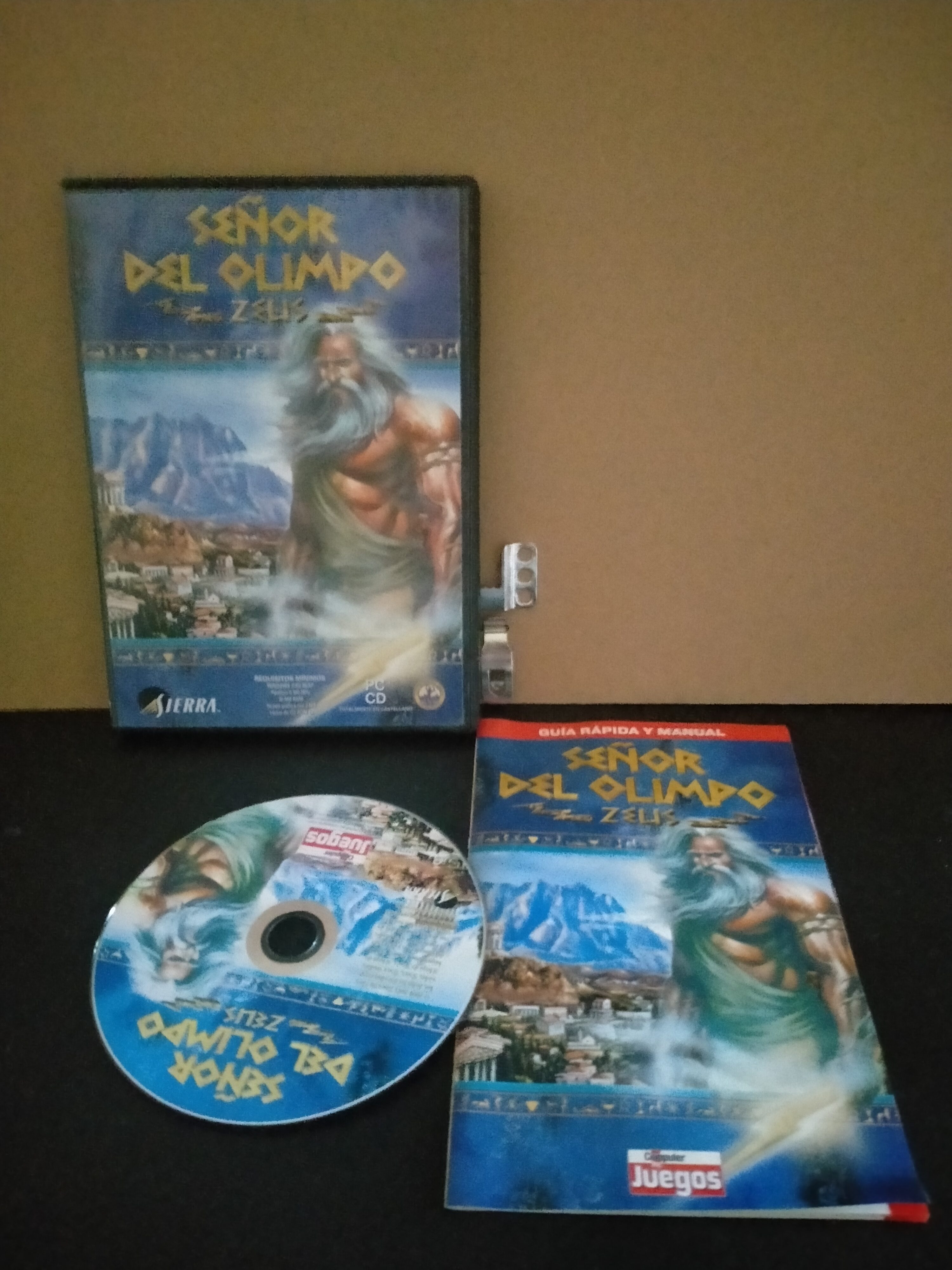 Edición física de Zeus: Señor del Olimpo